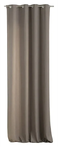 Zasłona na kółkach Basic 140x280 cm szary beż