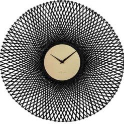 Zegar ścienny Bamboo 60 cm czarny
