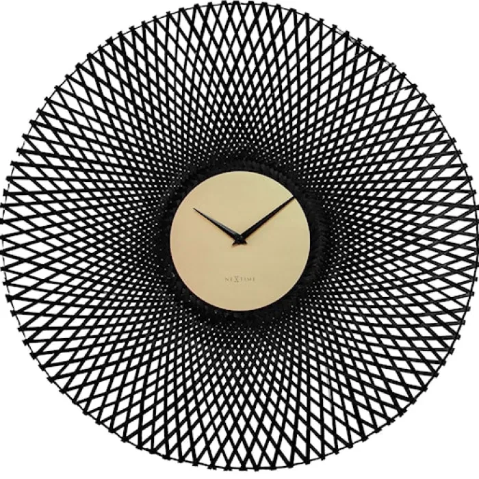 Zegar ścienny Bamboo 60 cm czarny