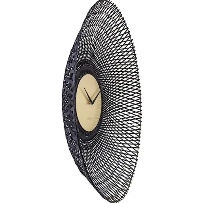 Zegar ścienny Bamboo 60 cm czarny
