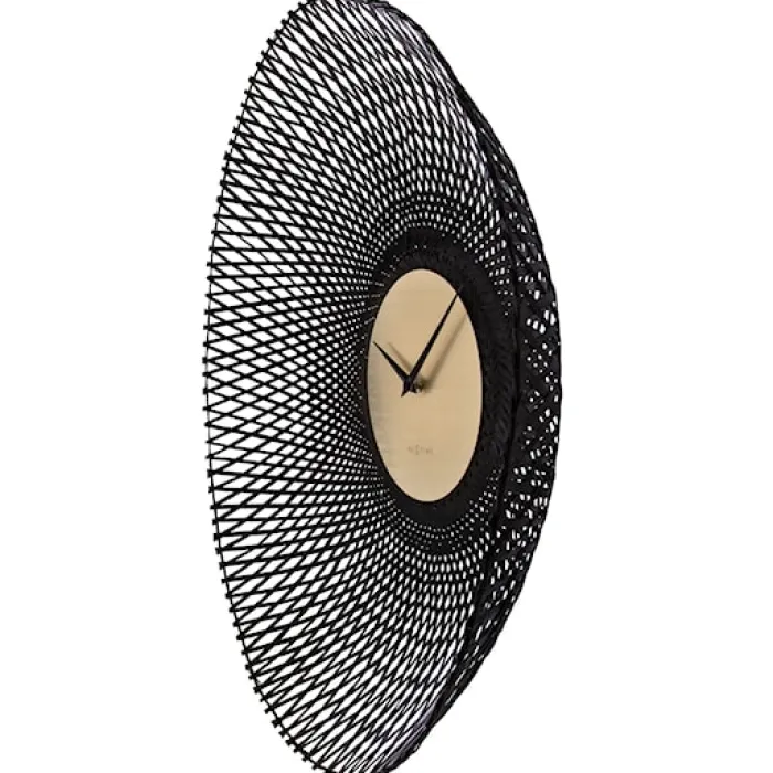 Zegar ścienny Bamboo 60 cm czarny