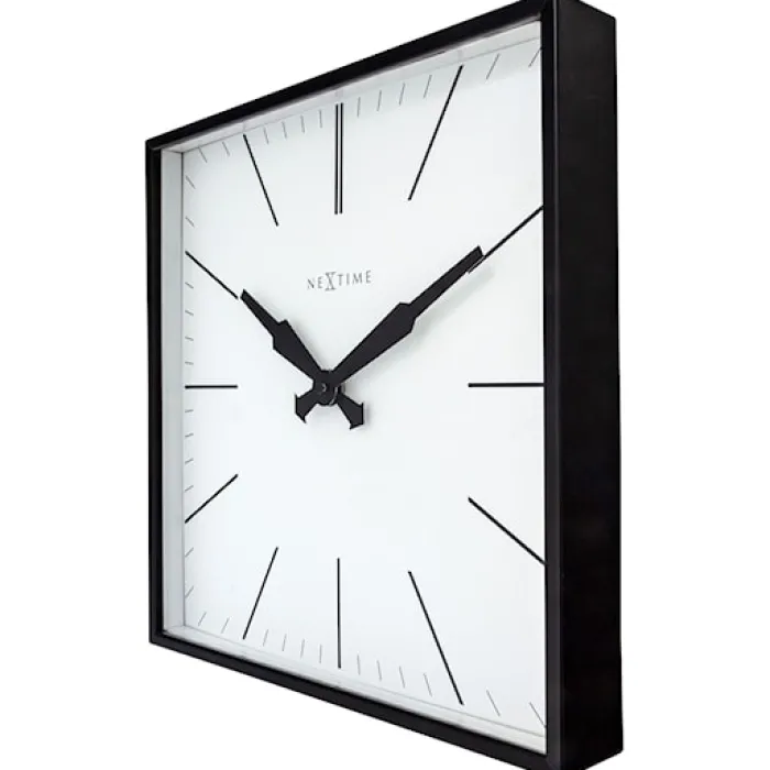 Zegar ścienny Be Square 35 cm czarno-biały