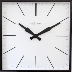 Zegar ścienny Be Square 35 cm czarno-biały