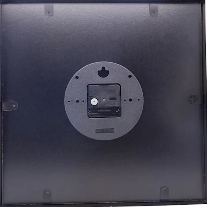 Zegar ścienny Be Square 35 cm czarno-biały