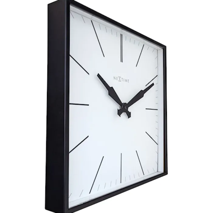 Zegar ścienny Be Square 35 cm czarno-biały