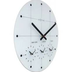Zegar ścienny Big City 43 cm biały