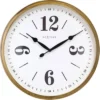 Zegar ścienny Classic 39 cm biało-złoty