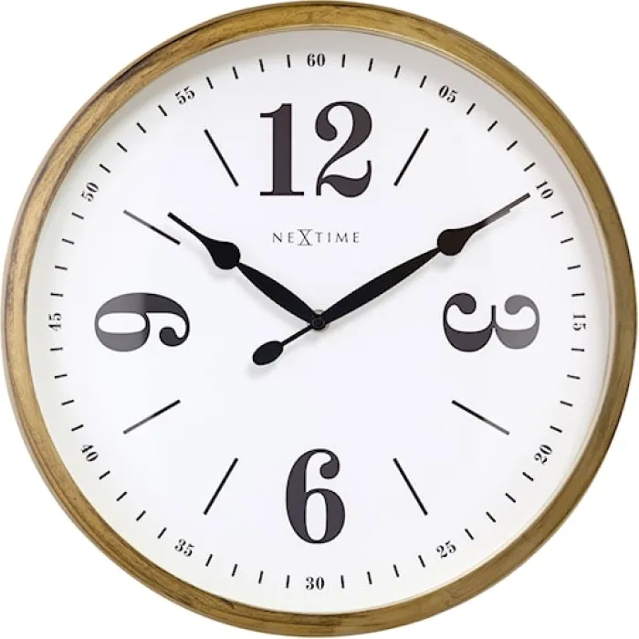 Zegar ścienny Classic 39 cm biało-złoty