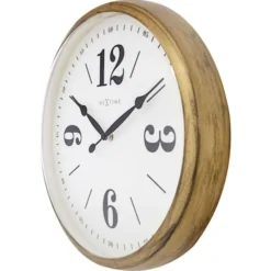 Zegar ścienny Classic 39 cm biało-złoty