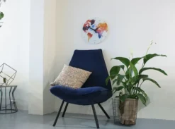 Zegar ścienny Colorful World 43 cm wielokolorowy