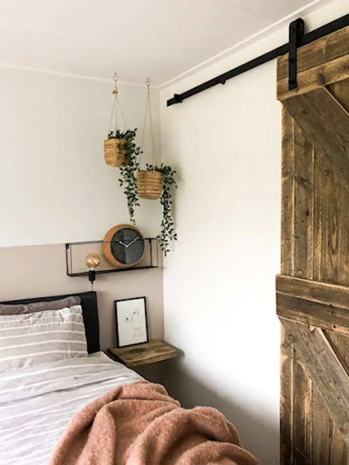 Zegar ścienny Cork 30 cm czarno-brązowy