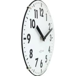 Zegar ścienny Duomo 20 cm biało-czarny