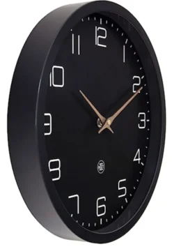 Zegar ścienny Eco 30 cm czarny