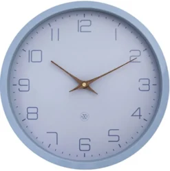 Zegar ścienny Eco 30 cm niebieski
