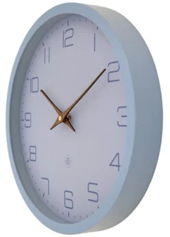 Zegar ścienny Eco 30 cm niebieski