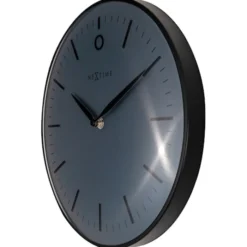 Zegar ścienny Glamour 30 cm czarny