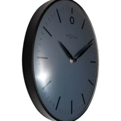 Zegar ścienny Glamour 30 cm czarny