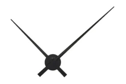 Zegar ścienny Hands 85 cm czarny