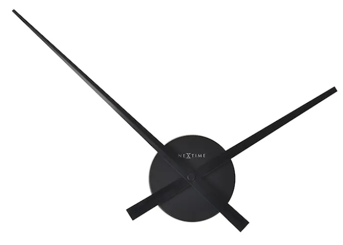 Zegar ścienny Hands 48 cm czarny