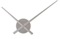 Zegar ścienny Hands 48 cm srebrny