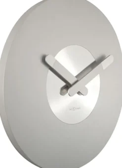 Zegar ścienny In Touch 40 cm srebrny