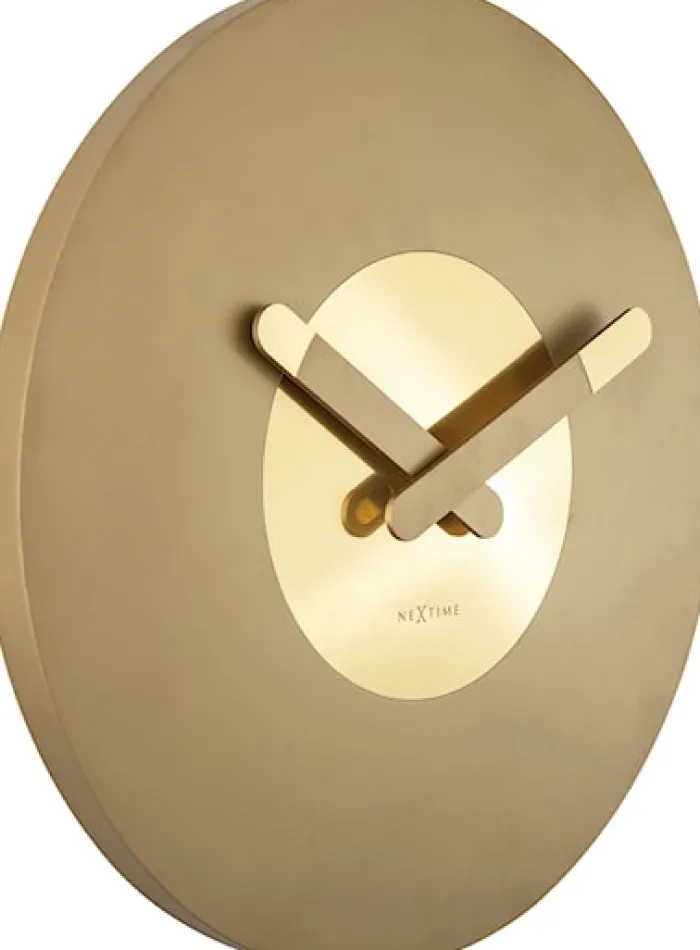 Zegar ścienny In Touch 40 cm złoty