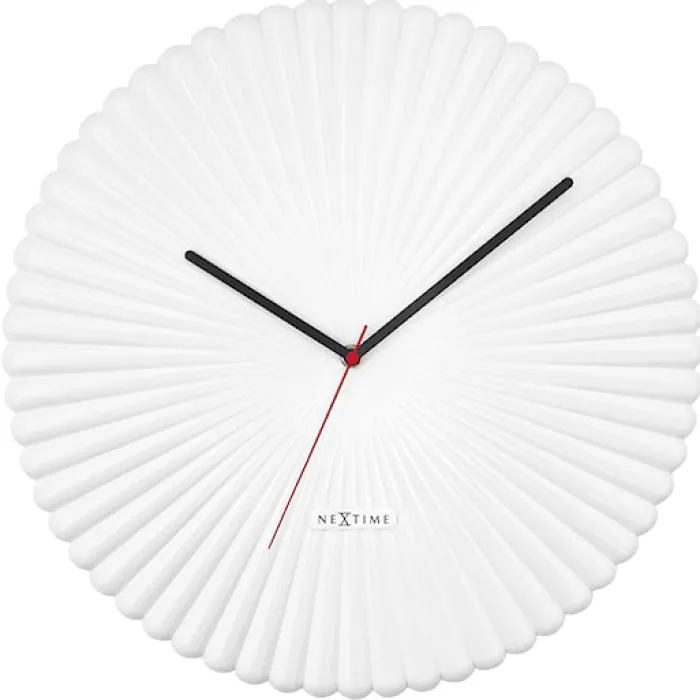 Zegar ścienny Mousse 40 cm biały