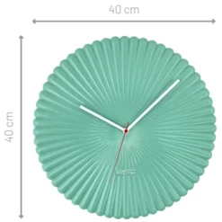 Zegar ścienny Mousse 40 cm zielony