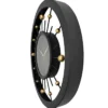 Zegar ścienny Orbit 60 cm czarno-złoty
