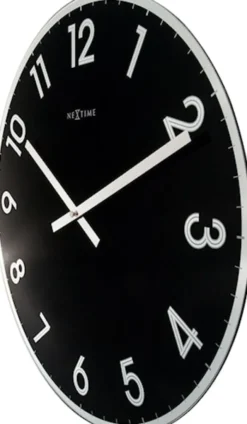 Zegar ścienny Reflect 43 cm czarny