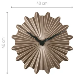Zegar ścienny Sunny 40 cm brązowy