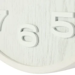 Zegar ścienny Wood Wood 36 cm biały