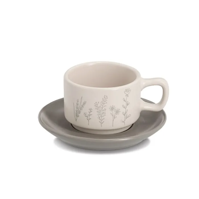 Zestaw 4 filiżanek do espresso Daugha wielokolorowe