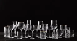 Zestaw 4 kieliszków do ginu Palermo 320 ml złote