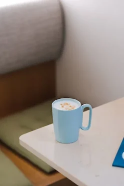 Zestaw 2 kubków Fuori 250 ml ceramiczne miętowe