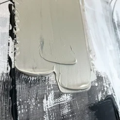 Zestaw 2 obrazów Soot 70x50 cm z ręcznie malowanymi elementami