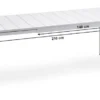Zestaw ogrodowy rozkładany stół Rio 140-210x85 cm i 6 krzeseł Net Nardi z certyfikowanego tworzywa brązowy