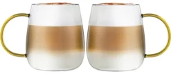 Zestaw 2 szklanek Bolla 400 ml żółte
