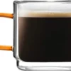 Zestaw 2 szklanek do espresso Amber 80 ml