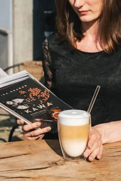 Zestaw 6 szklanek ze słomkami Vita 350 ml