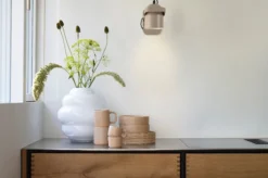 Zestaw 2 talerzy porcelanowych Fjord 21 cm kremowe