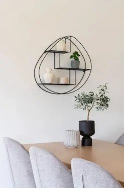Zestaw 2 wazonów Greteet ceramiczne białe