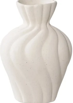 Zestaw 2 wazonów Greteet ceramiczne białe